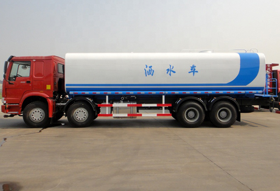 HOWO 30000L 8X4 Water Truck for fuel truck tanker Spray Watering