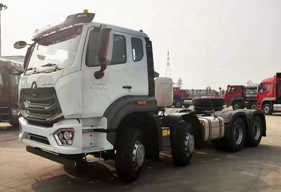 HOHAN series 6x4 8x4 420hp howo tractor truck head widely used in Africa