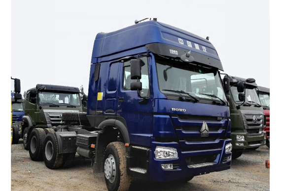 China 6x4 10wheels tractor truck howo sinotruk 371 price sale
