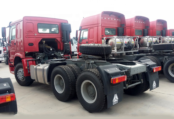 New and used 375hp truck tractor unit 6x4 tractor head for sale