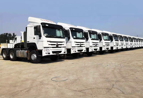 China tractor manufacturers and 10wheel tractor trailer with hot price