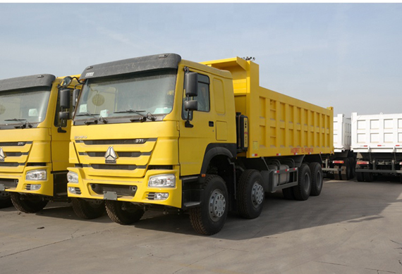 China gold 10wheeler 8x4 tipper dump trucks for sale