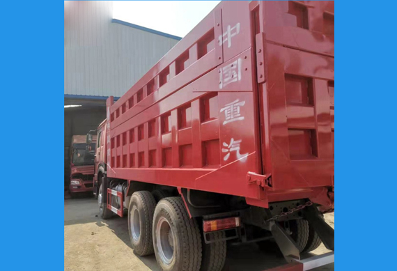 Widely new style Sinotruk 6x4 heavy duty used howo 371 dump trucks