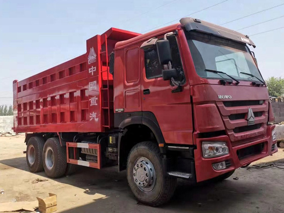 Excellent condition low price 21-30ton 10 wheels 6X4 Sinotruk HOWO used Dump Truck for africa market