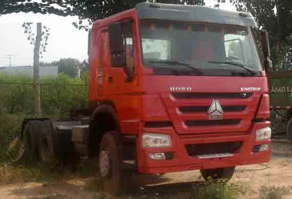 2013 used 6x4 375hp howo tractor truck for sale in nigeria