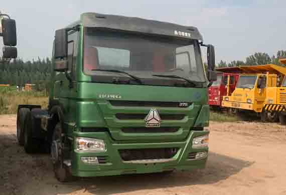 2013 used 6x4 375hp howo tractor truck for sale in nigeria