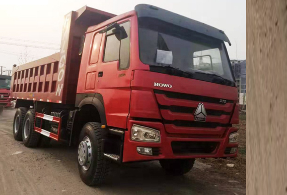 Excellent Condition Fairly Used Sinotruck HOWO Dump Truck 6X4 Tipper Truck 371HP for African Market