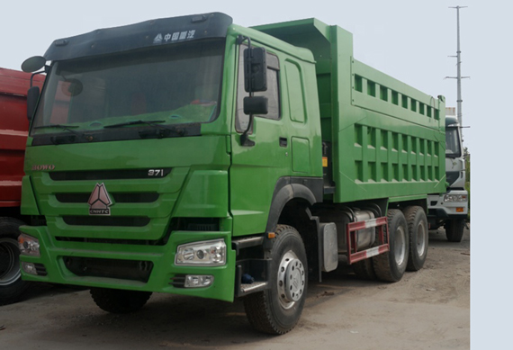 371HP Excellent Condition Used HOWO Dump Truck 6X4 Tipper Truck for African Market