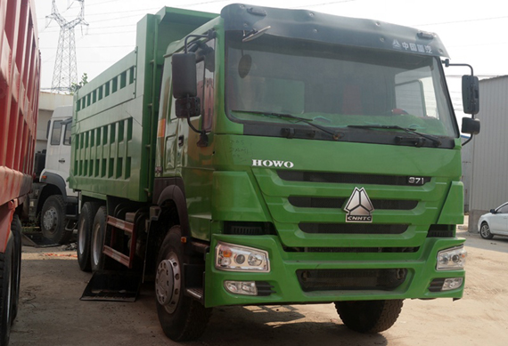 371HP Excellent Condition Used HOWO Dump Truck 6X4 Tipper Truck for African Market