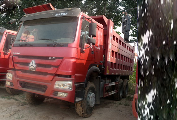 High quality used howo 6x4 dump truck left hand drive Mining tipper truck dump truck for sale