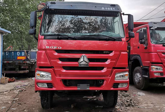 Good Condition HOWO Used Dump Truck with Engine 336 and 371 HP