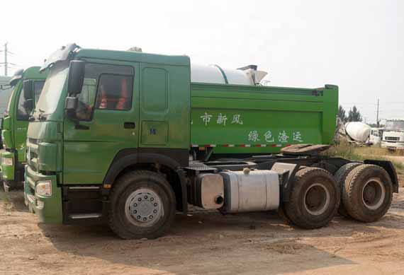 China heavy duty truck 336hp used SINOTRUK HOWO trailer head truck tractor truck