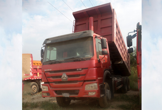 Used Chinese Good Sinotruk Howo widely used heavy duty tipper dump truck HP375 2015 Model