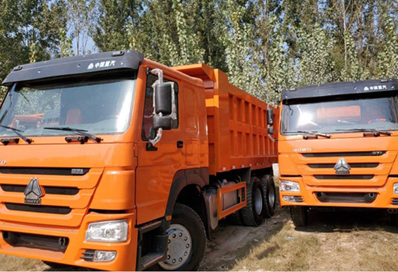 Excellent Condition Used Sinotruck HOWO Dump Truck 6X4 Tipper Truck 371HP for African Market
