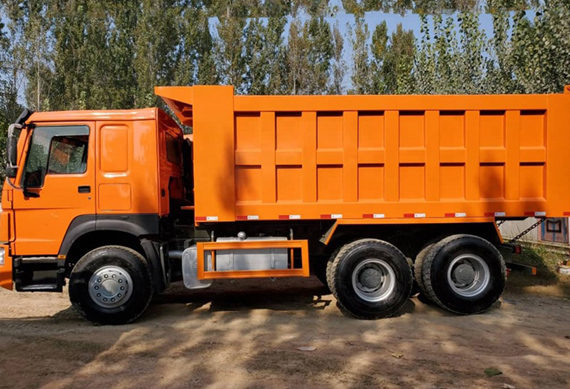 Excellent Condition Used Sinotruck HOWO Dump Truck 6X4 Tipper Truck 371HP for African Market