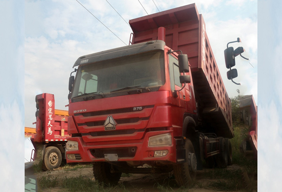 251 - 350hp Emission Standards Euro 2 Chinese Used 6x4 New Mini Dump Truck