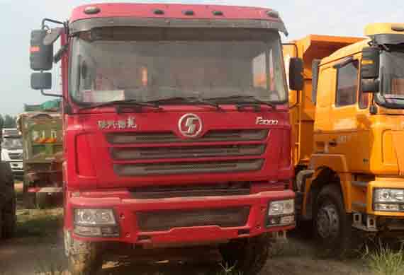 Second hand Shacman 6x4 25 ton mining large dump trucks for sale