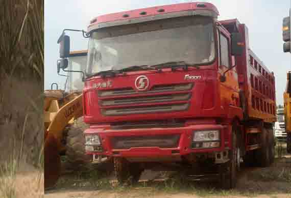 USED SHACMAN F3000 6X4 DUMP TRUCK WITH COMMINS ENGINE