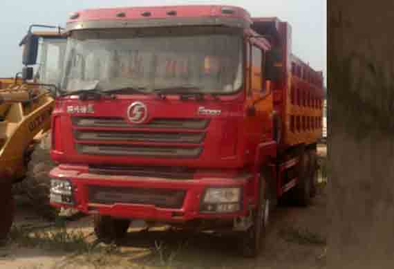 USED SHACMAN F3000 6X4 DUMP TRUCK WITH COMMINS ENGINE