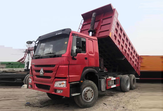 Excellent Condition Used Sinotruk HOWO 371HP 375HP 6X4 Tipper Dump Truck for Africa Market