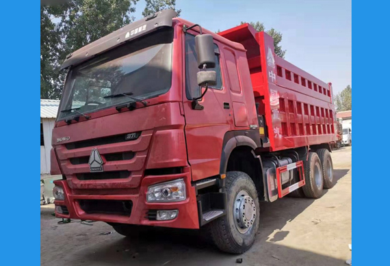 Sinotruk HOWO Used New 371hp 6x4 10 Wheeler Transportation Dump Truck for sale