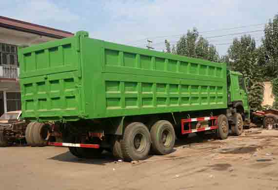 10 Wheeler Second hand dump Truck Price 6x4 Used Sino tipper Trucks