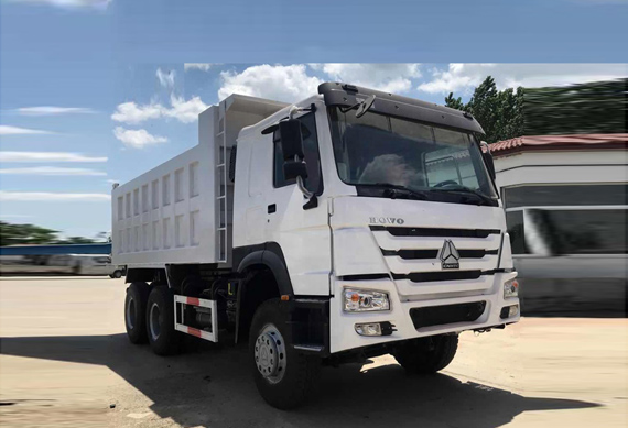 Sinotruk used howo 6*4 371HP dump truck tippers direct sale for Ghana