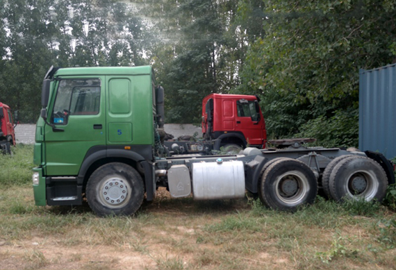 371HP 6X4 Sinotruk HOWO 10wheels Used Horse Tractor Trucks for Africa Sales