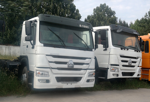 direct selling Used Sinotruck Howo 6x4 371hp 420hp Tractor Truck Head for Africa market