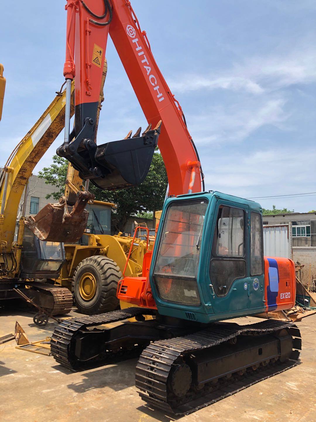 Hitachi EX120-3 in Stock EXW Shanghai