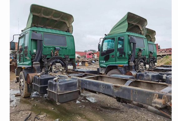 Used 2*4 Lorry Truck Second Hand Truck For Sale in China