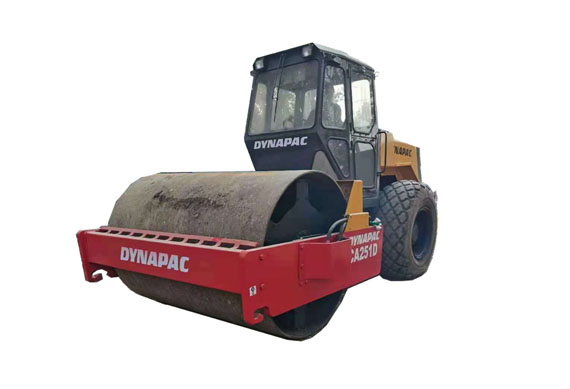 Hot Selling 5450mmx2851mmx3395mm Used Road Roller Dynapac CA251D For Sale