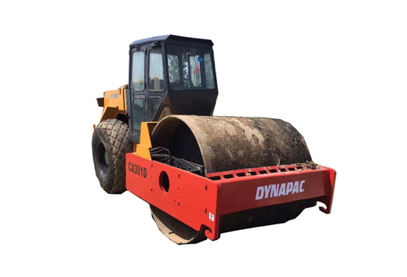 Wholesale Price Low Maintenance Cost 5450mmx2851mmx3395mm Used Road Roller DynapacCA301D