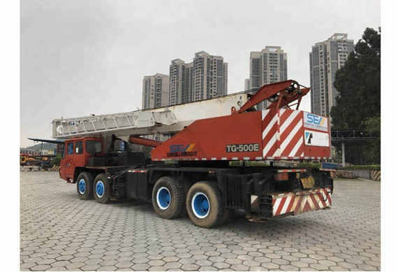 New Model Tadano 50T Cranes Used Original Japan Crane Used Tadano Truck Crane 50T For Sale in China