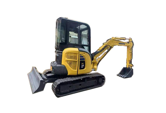 Direct Selling 3500kg / 5160kg Operating Weight Old Used Excavator For Sale Komatsu MR35 MR55