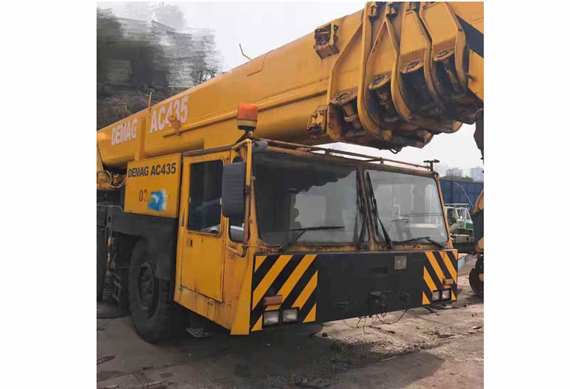 used Demag cranes used all terrain cranes used Demag AC435 150ton all terrain cranes for sale in china