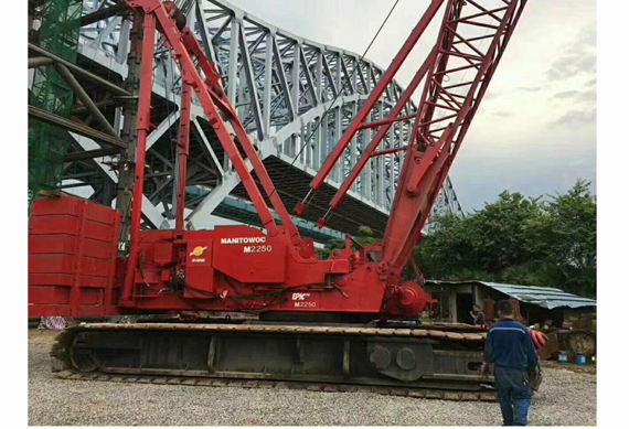 used crawelr crane used large capacity crawler crane used Monitowac crawler crane for sale in china