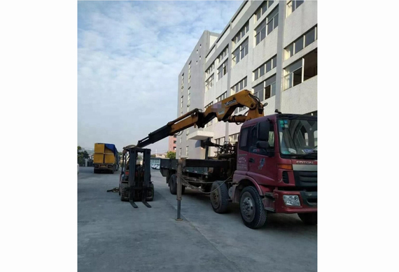 Used China Brand 16ton Lorry Crane Knuckle Boom Truck Mounted Crane For Sale