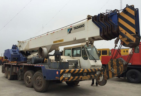 used original japan crane used original tadano truck crane TG500E 50t for sale in china