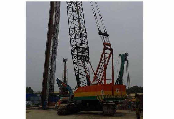 Used Hitachi crawler crane used HITACHI KH700-2 150t crawler cranes for sale in china in china