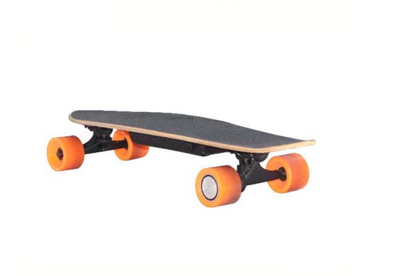 Four wheels carbon fiber wireless controller for electric skateboard